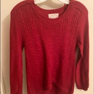 Red Autumn Sweater